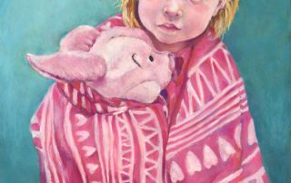 Rebecca Browning - Celia with Piglet