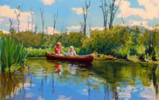 Mary Machenberg - Paddling The Pere Marquette
